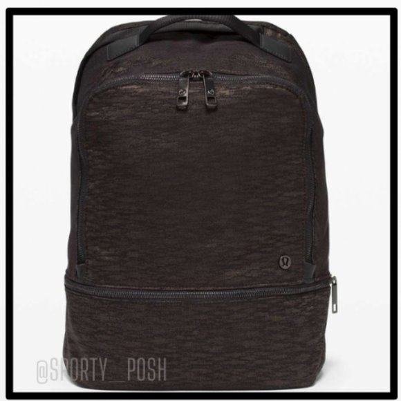 NWT Aqueous Ikat Jacquard Highlander lululemon City Adventurer Backpack *17L main image 9